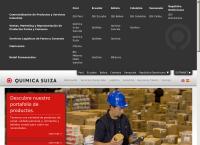 Sitio web de QUÍMICA SUIZA S.A.