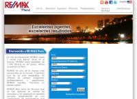 Sitio web de RE/Max - Peru