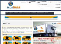 Sitio web de Servitrans Del Peru S a C