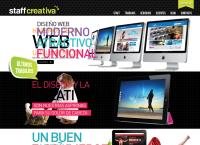 Sitio web de Staff Agencia De Diseño