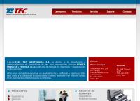 Sitio web de Tec Electronica S.A.