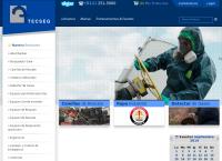 Sitio web de Tecseg S.A.C.
