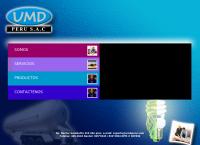 Sitio web de UMD Perú SAC