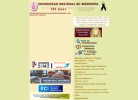 Sitio web de Universidad Nacional De Ingenieria