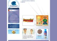 Sitio web de Unimed Del Peru