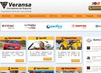Sitio web de Veransa Corredores de Seguros Sac
