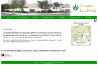 Sitio web de Vivero Los Inkas S.A.