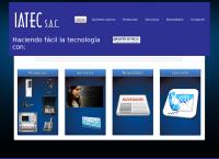 Sitio web de Iatec S.A.C.