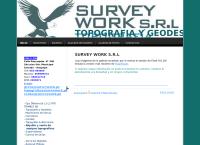 Sitio web de Survey Work S.R.L.