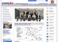 Sitio web de CORPAC Sucursal CAJAMARCA