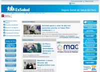 Sitio web de ESSALUD Centro Asistencial Policlínico Azángaro