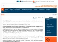 Sitio web de Excel Products S.a.