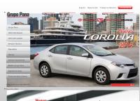 Sitio web de Grupo Pana Sucursal San Isidro