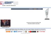 Sitio web de Hernandez Randich & Asociados
