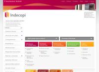 Sitio web de INDECOPI Sucursal LA LIBERTAD