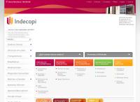 Sitio web de INDECOPI Sucursal LAMBAYEQUE