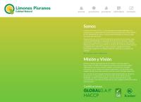 Sitio web de Limones Piuranos S.a.c
