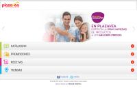 Sitio web de Plaza Vea - Sucursal Huacho