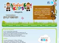 Sitio web de SAFARI KIDS Sucursal Tienda Wong