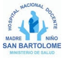 Sub Cafae Hospital Nacional Docente Madre Nino San Bartolome
