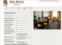 Sitio web de San Martin Apart Hotel