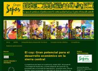 Sitio web de SEPAR - Servicios Educativos Promoción y Apoyo Rural