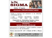Sitio web de Colegio Sigma Colegio Preuniversitario