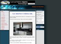 Sitio web de U&c diseños y Formas S.R.L