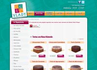 Sitio web de Vlady Reposteria Fina Ruta Bar