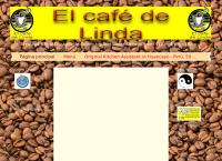 Sitio web de El Cafe de Linda