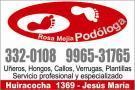 Podóloga Rosa Mejía