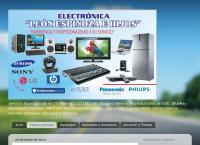 Sitio web de Electronica Leon Espinoza