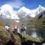 Peruvian trek climb