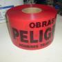 Cinta de señalización PELIGRO OBRAS
