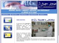 Sitio web de Laboratorio Clinico San Jose