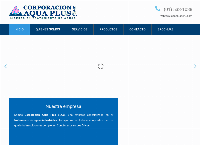 Sitio web de Corporacion Aqua Plus Sac.