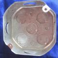CAJAS PASO OCTAGONALES GALVANIZADAS