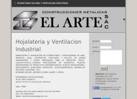 Sitio web de Ventilacion Industrial El Arte sac