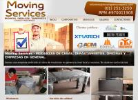 Sitio web de Moving Services Eirl.