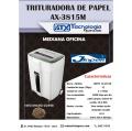 Destructoras de Documentos Microcorte JINPEX AX-3815M