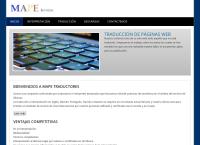 Sitio web de mape traductores & interpretes