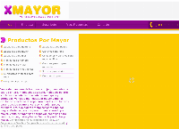 Sitio web de Xmayor.com SAC