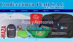 Confeccionar Perú S.A.C  Ropa de trabajo y publicitario