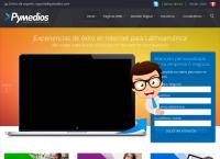 Sitio web de Pymedios Sac