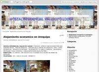 Hostal Residencial Vallecito Lodge