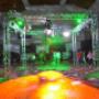 estructura de pista de baile.