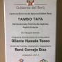 Placa Ministerio de Vivienda - TAMBOS