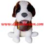 Perro San Bernardo de peluche