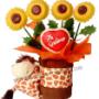 Regalo con chocolates