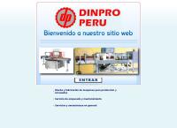 Sitio web de Dinpro Peru SRL